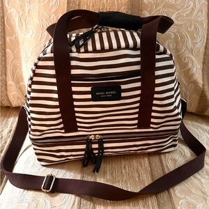Henri Bendel Weekender Travel Duffel& Tote-Carryon Bag-Great Preowned Condition